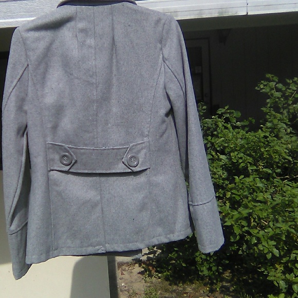 Therapy Woman's Wool Short Pea Coat - Picture 4 of 7